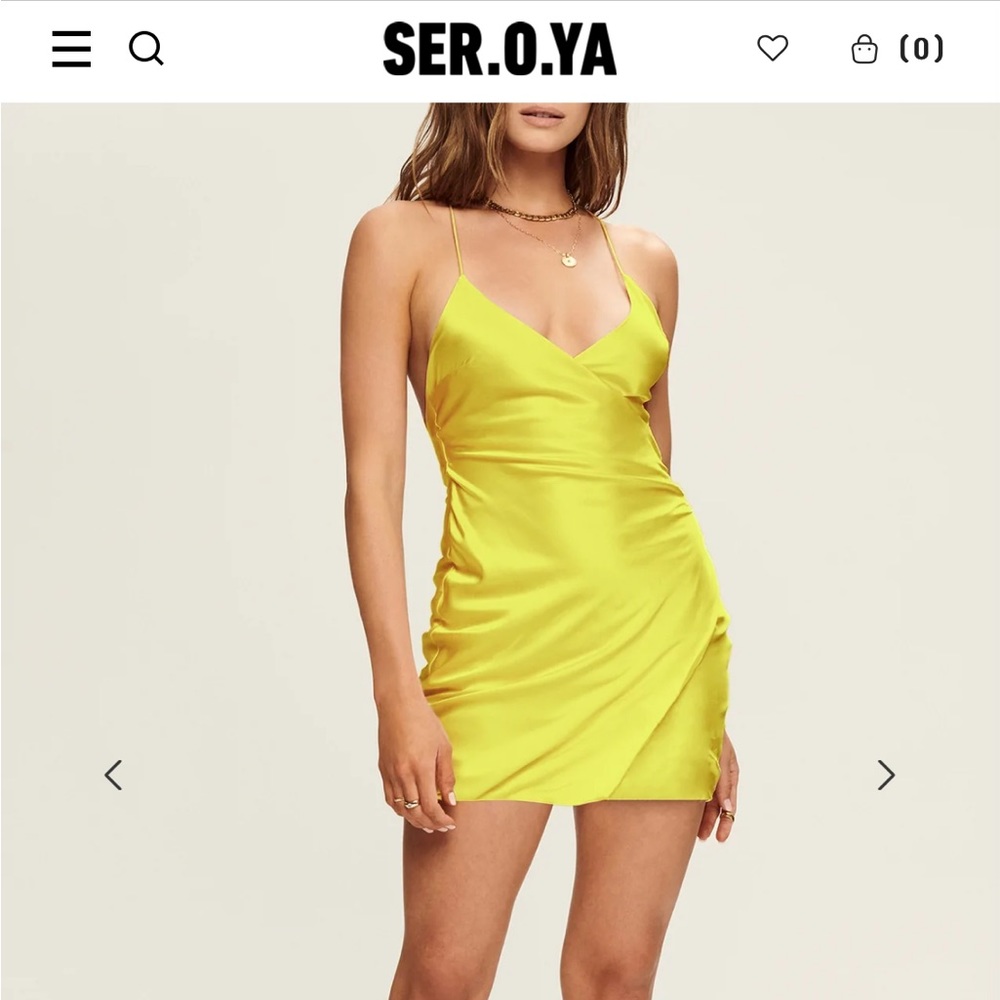 SER.O.YA Yellow Dress